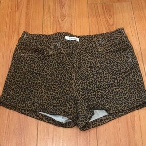 Forever 21 - Leopard Print Shorts